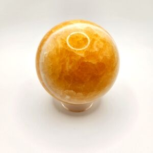 Orange Calcite Sphere